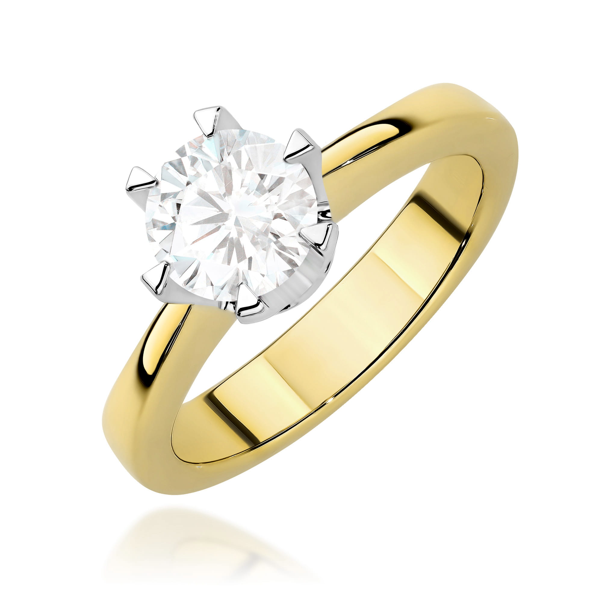 Pierścionek W0220 Diament Laboratoryjny 1