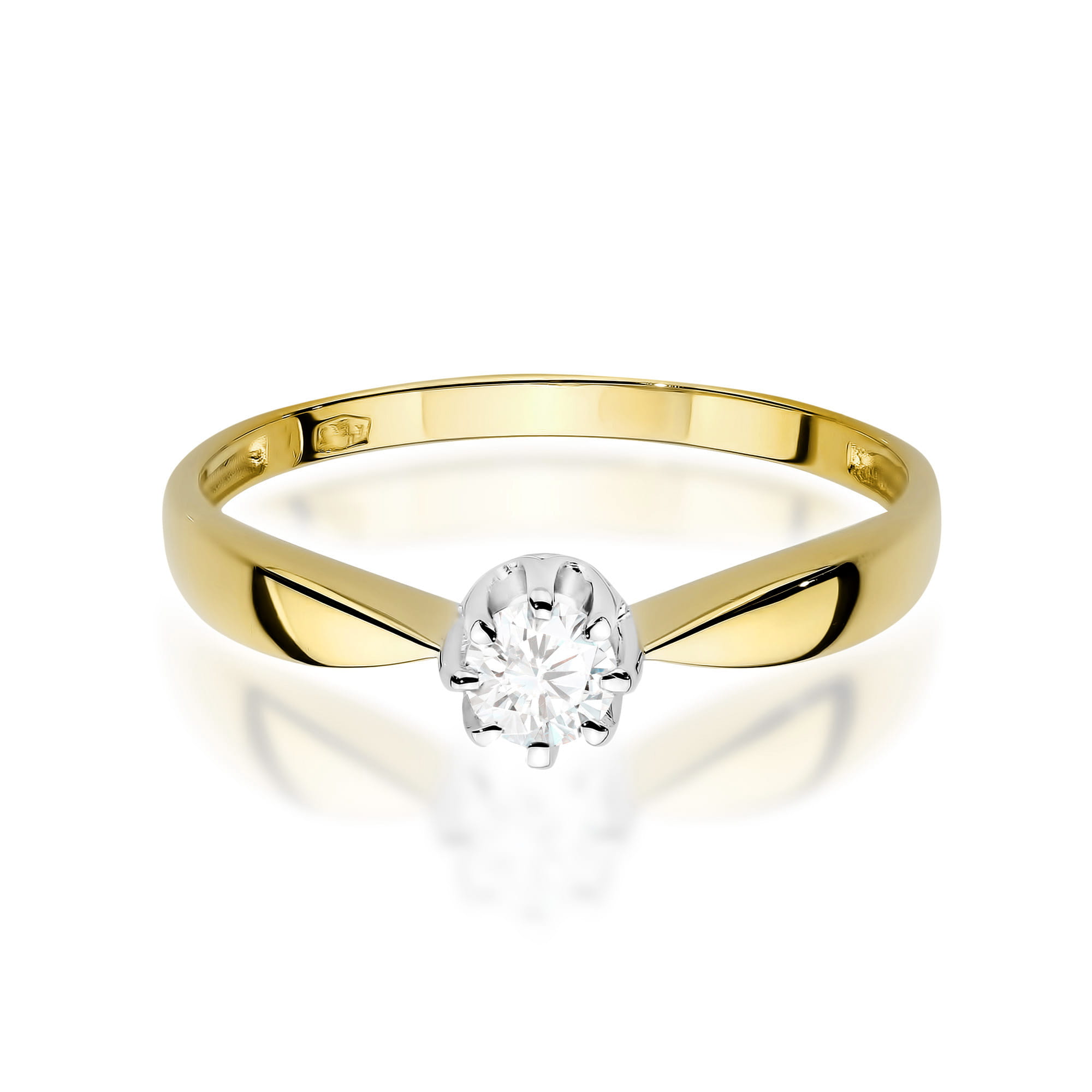 15ct żółte złoto