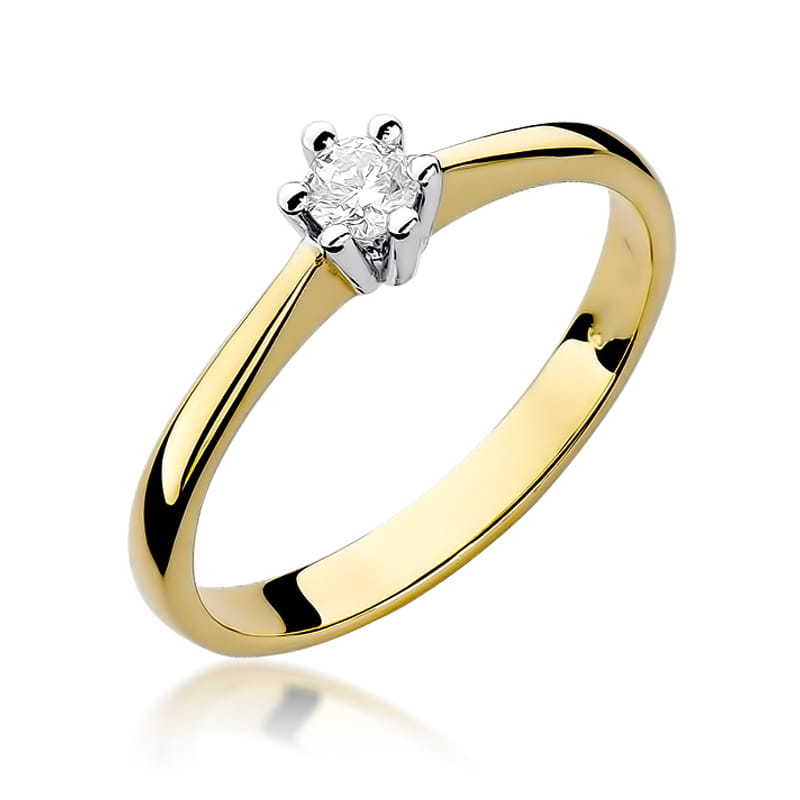 Pierścionek W256 Diament 0