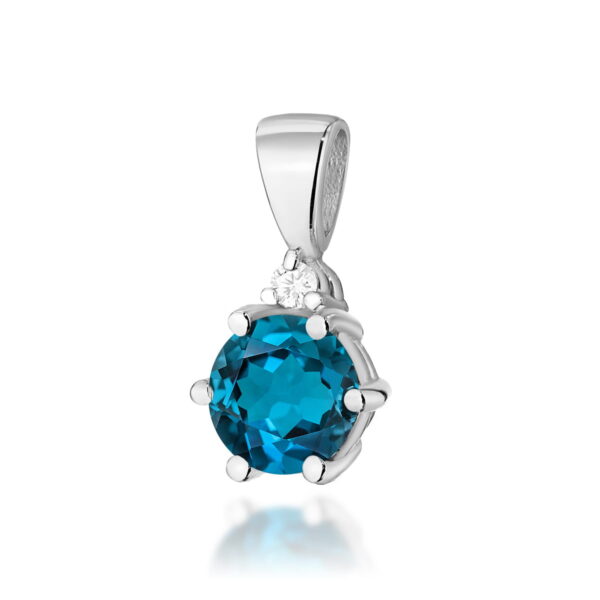 Zawieszka Z0076 Topaz London Blue 0