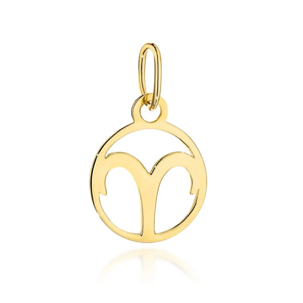 Zawieszka złota znak zodiaku BARAN