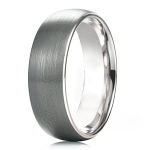 Obrączka tytanowa satyna 6mm