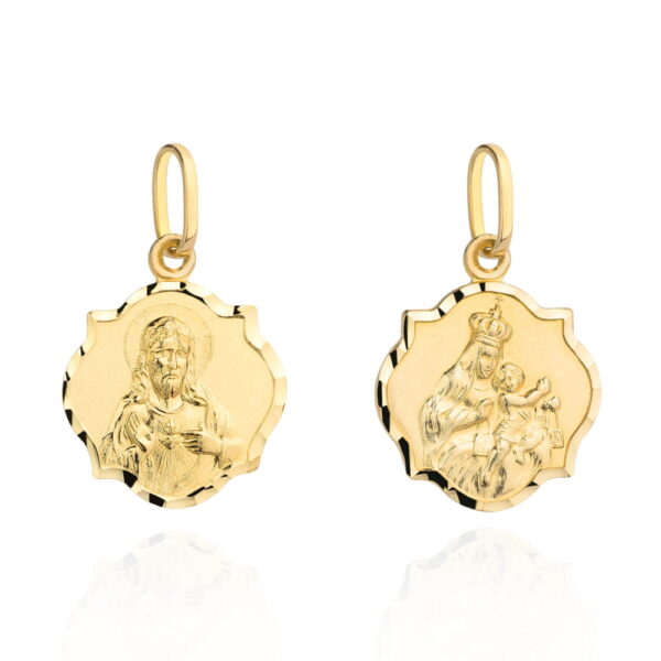 Medalik złoty szkaplerz