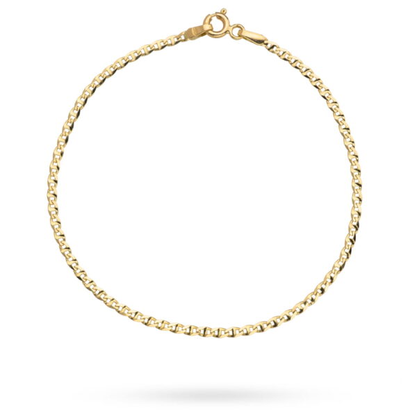 Bransoletka pr. 585 splot gucci