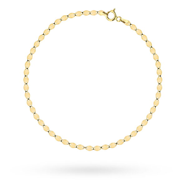 Bransoletka złota delikatne blaszki