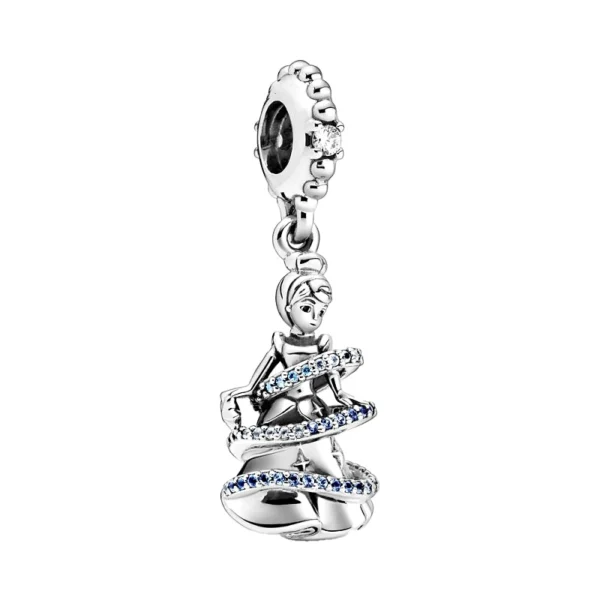 Charms srebrny kopciuszek