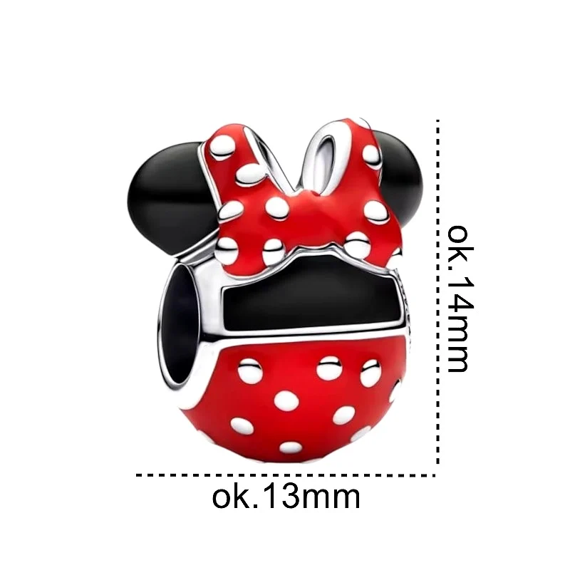 Charms srebrny myszka Minnie