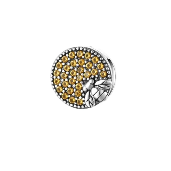 Charms srebrny Plaster miodu