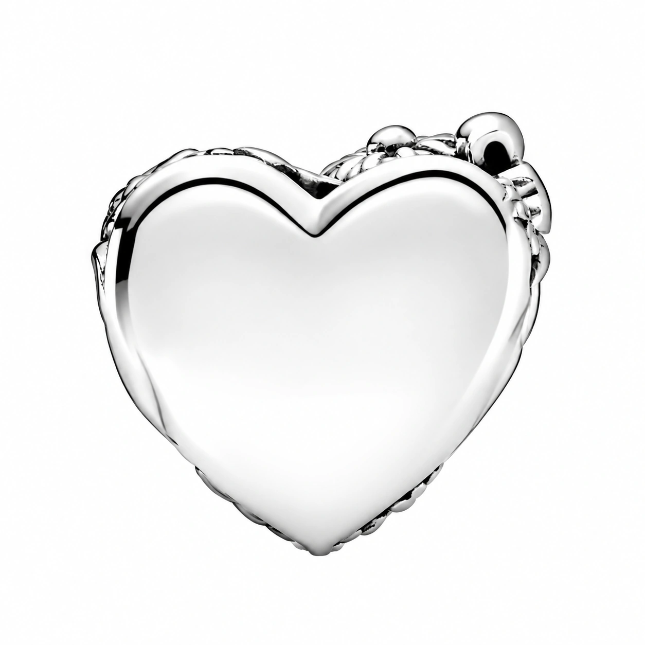 Charms srebrny Serce – 11 mm - obrazek 2