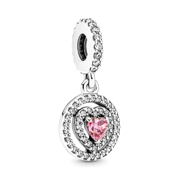 Charms srebrny serce