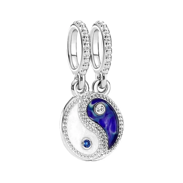 Charms srebrny YIN I Yang