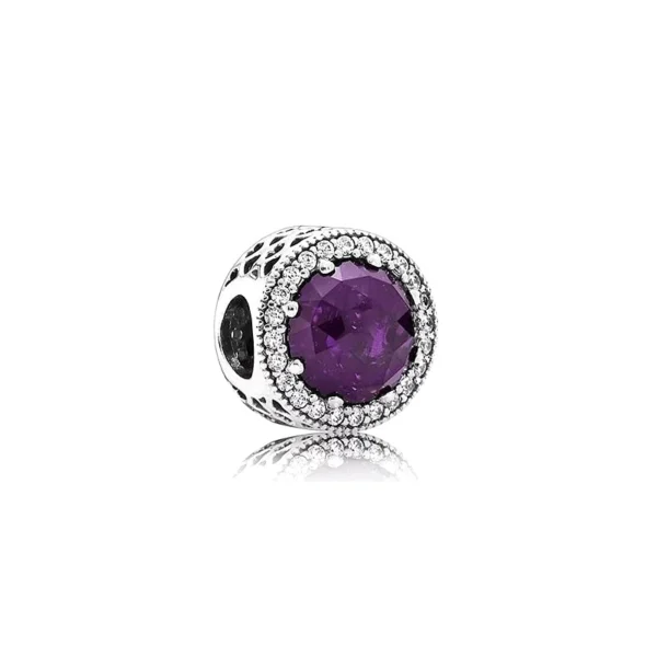 Charms srebrny z cyrkoniami